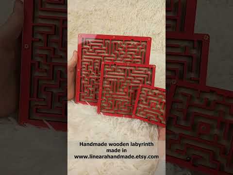 Creating a Handmade Wooden Labyrinth Game: Fun Activities for Kids!