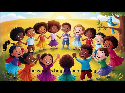 Sing Together, Hand in Hand | Heartwarming Kids' Song | Fun Nursery Rhymes for Children