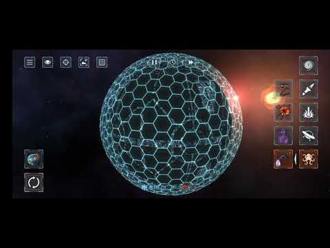 destroy two planet in the solar smash gameplay#1