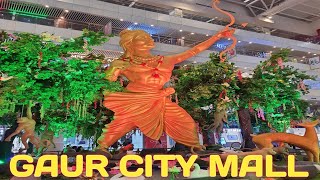 GAUR CITY MALL ( GREATER NOIDA WEST) #apnanoida #noida #gaurcity #india