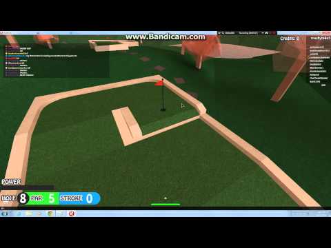 ROBLOX: Mini Golf Part 1