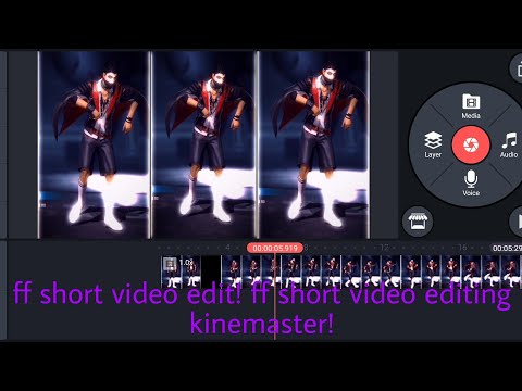 ff short video edit! ff short video editing kinemaster! moon background video! how make to alif edit