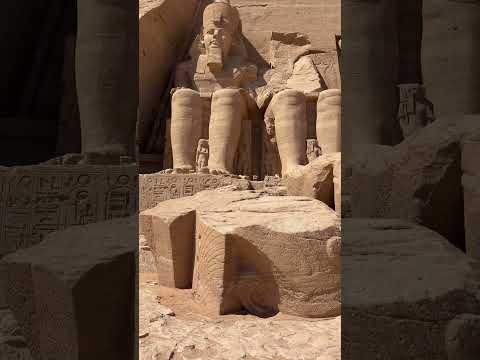 Abu Simbel Temples at sunrise and at the Light and Sound show