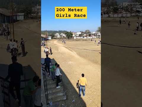 200 Meter Girls Race #minivlog #race