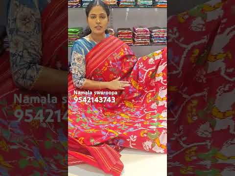 Latest and Exclusive designer ikkat saree ||#ikkatsilk #ikkatsilksarees  #ikatsarees