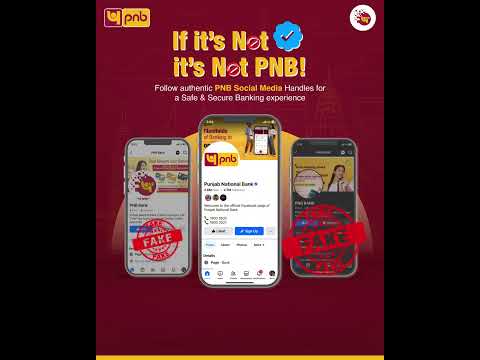 Avoid PNB's Fake Account Profiles!