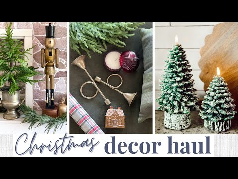 Christmas Decor Haul 2024 | Christmas Decorating Ideas | Amazon, Hobby Lobby, Michaels HomeGoods