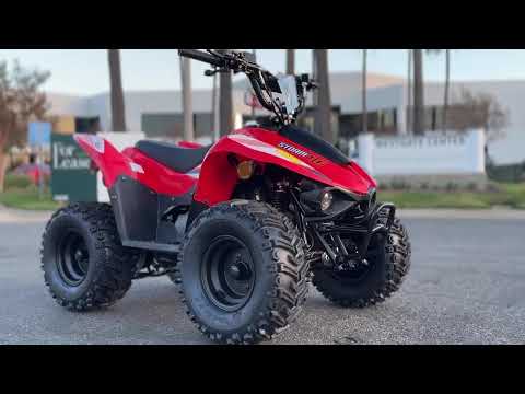 New 2024 Kayo USA Storm 70 - Fully Automatic Youth ATV in Red with Parental Remote Shutoff