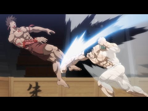 鎧塚サーパイン VS 花山 薫【戦いの瞬間】範馬刃牙VSケンガンアシュラ