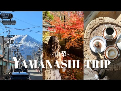 Travel to Yamanashi, Japan│An adult day trip where you can be healed by Mt. Fuji and delicious food.