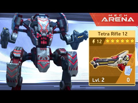 Sentinel + Tetra Rifle: The Deadly Duo That Shreds Everything! 💥⚡ Mech Arena