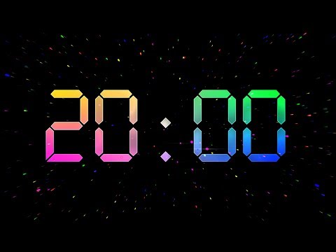 COUNTDOWN 20 min ( v 673 ) RELAX - Timer with music 4k