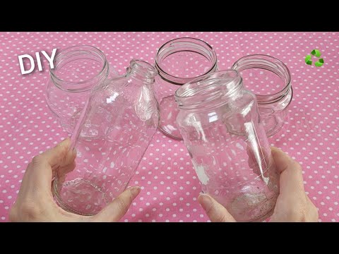 BRILLIANT Ideas with Glass bottle - Quick and easy - Home decor idea