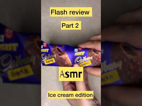 Reviewing ice cream part 2 #viral #youtubeshorts #satisfying #asmr