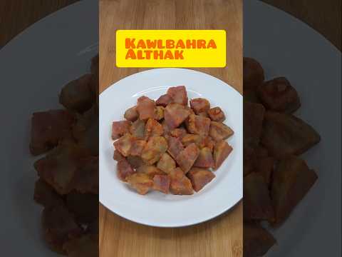 Kawlbahra Althak | Sweet potato Chaat Recipe #shorts#mizo eisiam