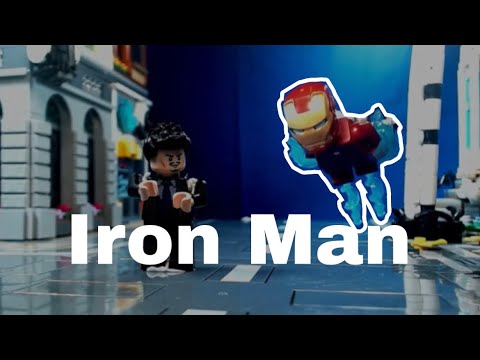 Iron man goes.