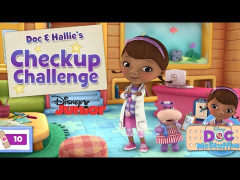 Become a Doctor with Doc McStuffins! Doc and Hallie's Checkup Challenge From Disney Junior