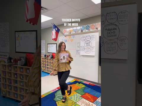 When the outfits match the books for the week 🥳