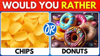 Would You Rather - Savory Vs Sweet Edition 🍕🍫