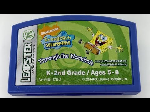 SpongeBob SquarePants - Through the Wormhole (Leapster) Incomplete Tracks Completed