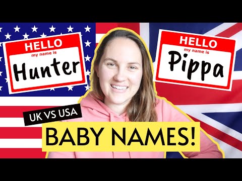 Americans can't pronounce THIS British name? // UK vs US Popular Names!