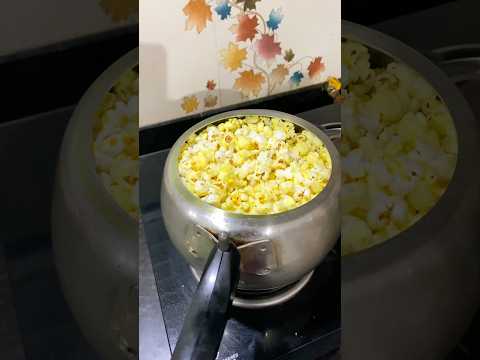 Popcorn / Homemade #popcorn #shortsviral #shorts #viralvideo #video #recipe #food #corn #reels #food