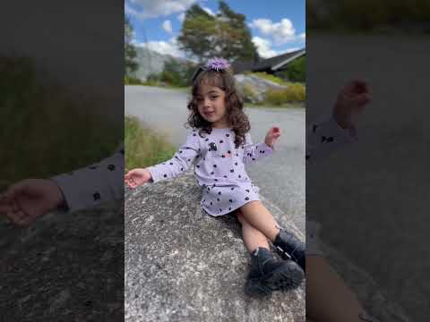 Her killer pose 😍 #norway #toddlers #kidsfashion #kidsvideo #kidstyle