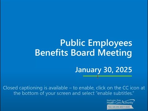 PEB Board Retreat – January 30, 2025