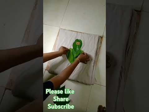 How To Make Ganesh Ji With Leaves|tamalapaku (Betel) leaf🍀🍃Ganesh|Ganesh Ji Making With Betel leaf🍃🦣