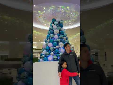 We really enjoyed to see Christmas decorations in West Edmonton mall #indianincanada