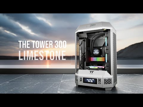 The Tower 300 Limestone Micro Tower Chassis