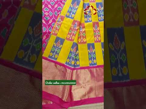 #ikkatsilksarees| pure silk ikkat sarees - weavers to sale #pochampallysarees #shilpafashiontv