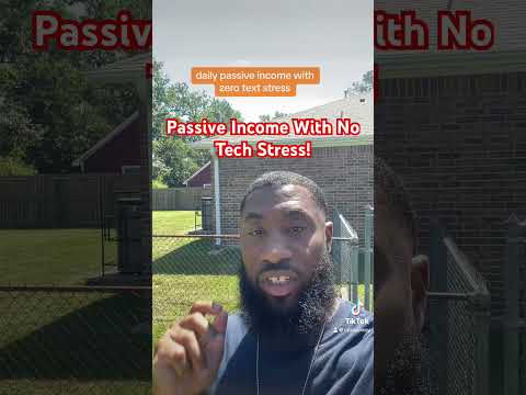 How To Earn Daily Passive Income With No Tech Stress: $900/Day