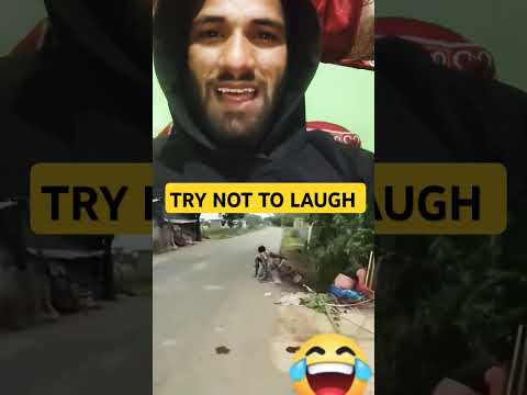 Try not to laugh challenge  1 🤣 #comedy #funny #shots #funnyshorts #funny #funnyface #thestupids