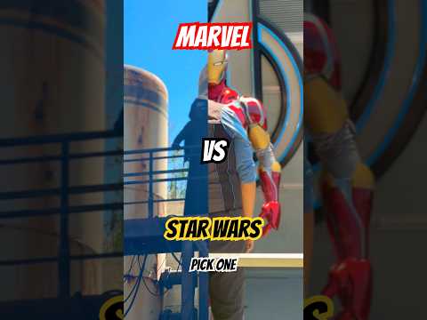 Pick your side! #marvel vs #starwars #ironman