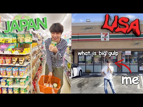 i went to 7-eleven in japan and america