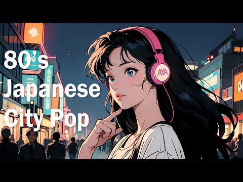 【Japanese City Pop】 want to hear it while walking around the city at night 1980s city pop Playlist