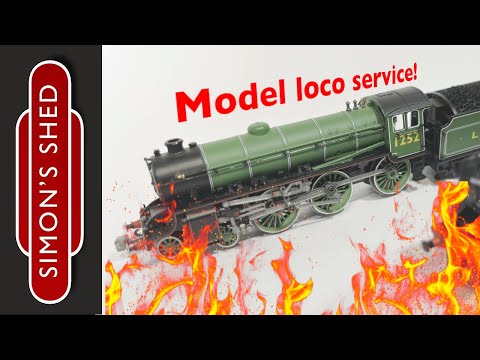 Model locomotive service : Dapol B1 [smoke!]