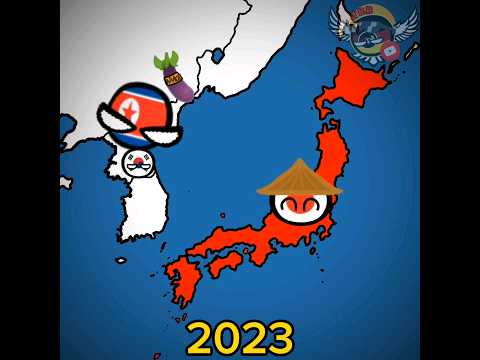 Japan's History 🎌 #countryballs #history #japan #shorts