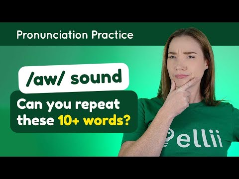 Practicing /ɑw/ – English Pronunciation Lesson (Part 2)