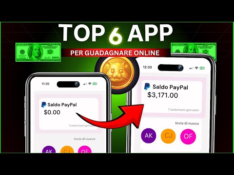 Scopri 6 APP che paga Soldi Cash su PayPal