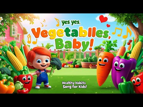 Yes Yes Vegetables, Baby 🌽🥕 | Healthy Habits Song for Kids | MelodyKidsMVD