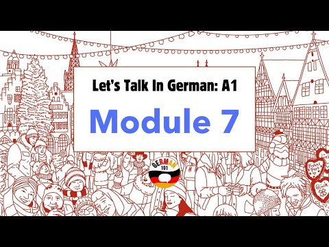 Module 7 - Audio Tracks 🎧 Let's Talk In German: A1 🇩🇪 Course Book For Beginners 📖