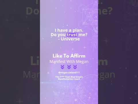 Manifestation Motivation✨ Come and Manifest With Megan. Like & Subscribe💸💜 #manifest #manifestation