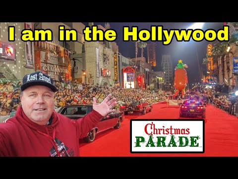 I am in the Hollywood Christmas Parade 2024