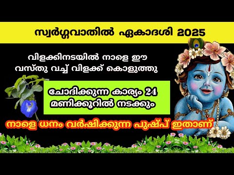 നാളെ ക്ഷേത്ര ദർശ്ശന സമയം ഈ തെറ്റ് ചെയ്യല്ലെ... സ്വർഗ്ഗവാതിൽ ഏകാദശി 2025.. vaikunda ekadashi 2025