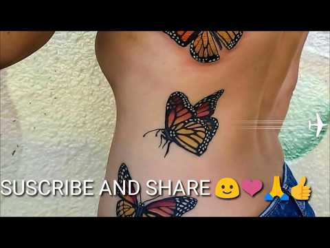 Best 3d butterfly tattoos for girls