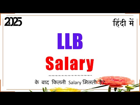 LLB Ke Baad Kitni Salary Milti Hai