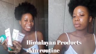 Skincare Routine ft HIMALAYA FACECARE PRODUCTS I SOUTH AFRICAN YOUTUBER