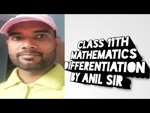 Class 11th mathematics differentiation part 3 by Anil sir   # diamond drill #viral #video